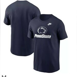 Nike Tee Dri Fit Penn State Nittany Lions T-Shirt Mens XL Short Sleeve Blue NEW​